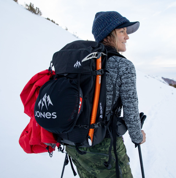 Jones DSCNT Bag Black 25L | The BackCountry in Truckee, CA - The