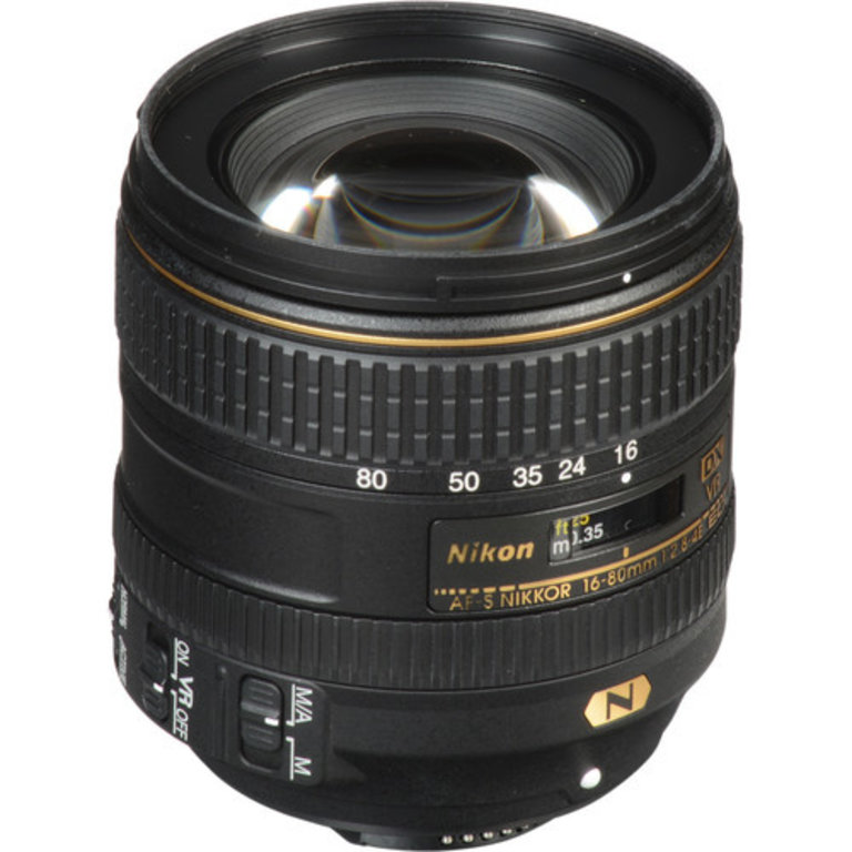 Nikon AF-S DX NIKKOR 16-80mm f/2.8-4E ED VR Lens - Mack Retail