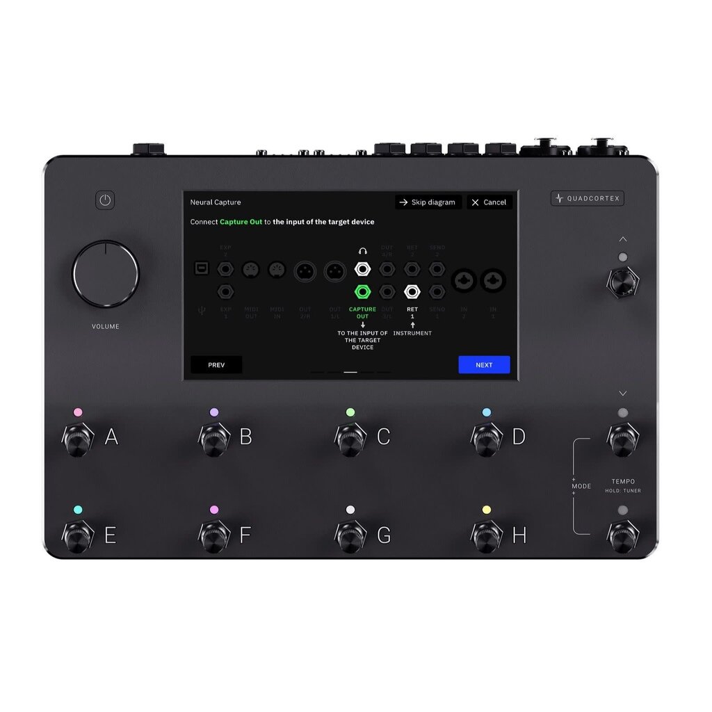 Neural DSP Quad Cortex Quad-Core Digital Effects Modeler