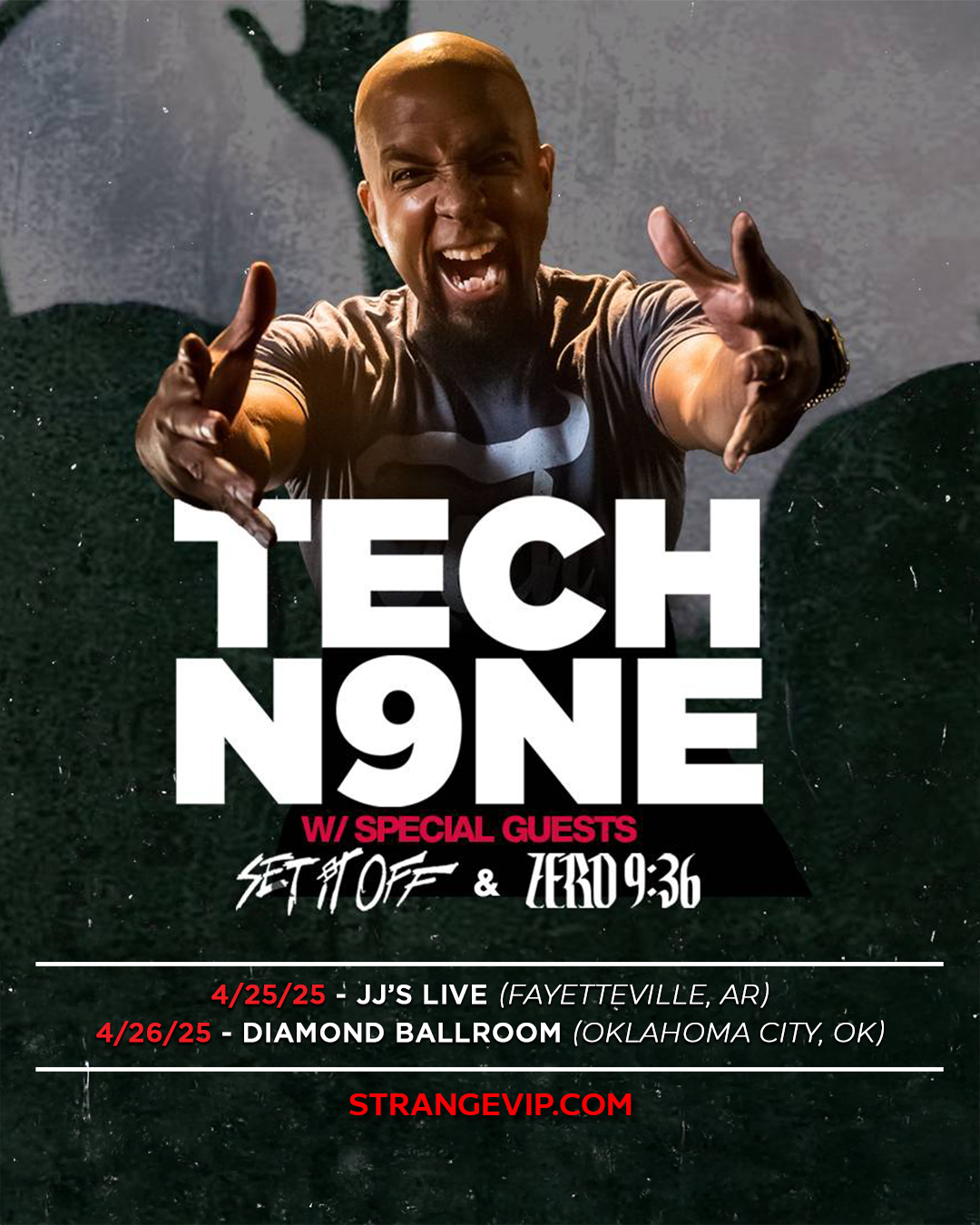 Get Tickets to See Tech N9ne LIVE in Arkansas and Oklahoma!