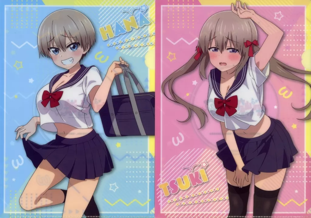 宇崎ちゃんは遊びたい　クリアファイル　セット 宇崎ちゃんは遊びたい！ クリアファイルB