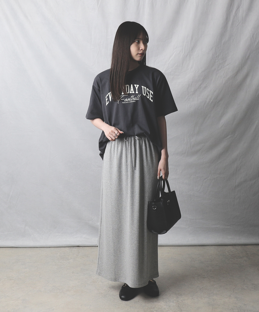 ロゴプリントTシャツ(M オフシロ): トップス｜Right-on公式オンライン