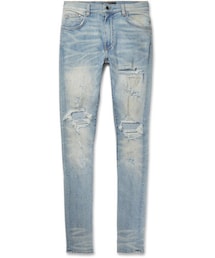 AMIRI（アミリ）の「AMIRI Shotgun Skinny-Fit Distressed Stretch