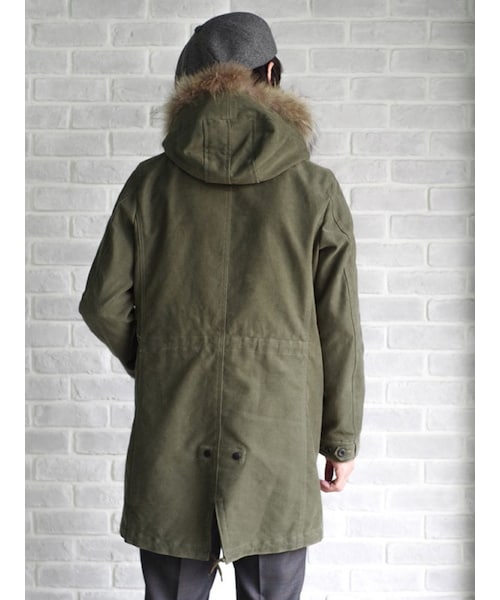 LOUNGE LIZARD（ラウンジリザード）の「高密度MOLESKIN モッズコート