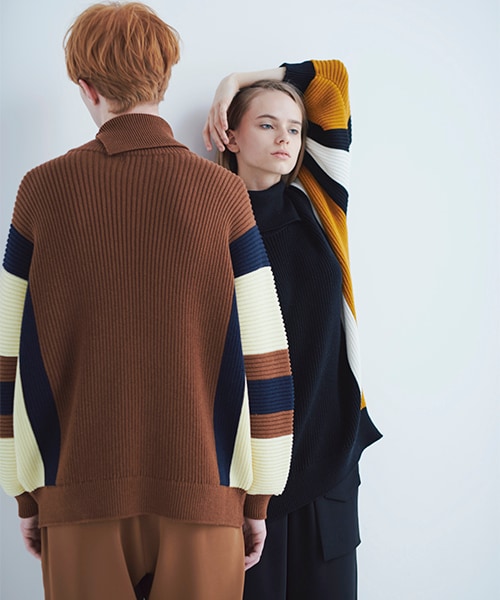 CULLNI（クルニ）の「カラーブロックニット（）」 - WEAR