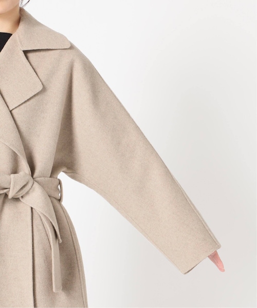 IENA（イエナ）の「MANTECO PUREダブルフェイスショートコート