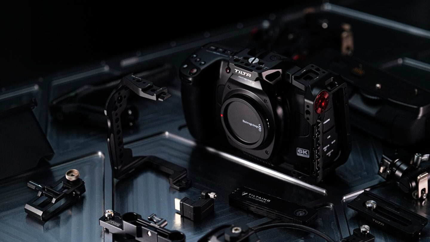 Full Camera Cage for BMCC 6K - Black | Tilta
