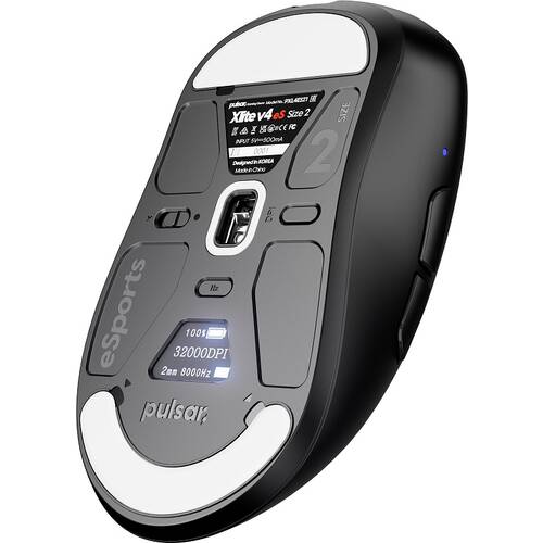 Pulsar Gaming Pulsar Xlite V4 eS Wireless Black [PXL4ES21] 軽量