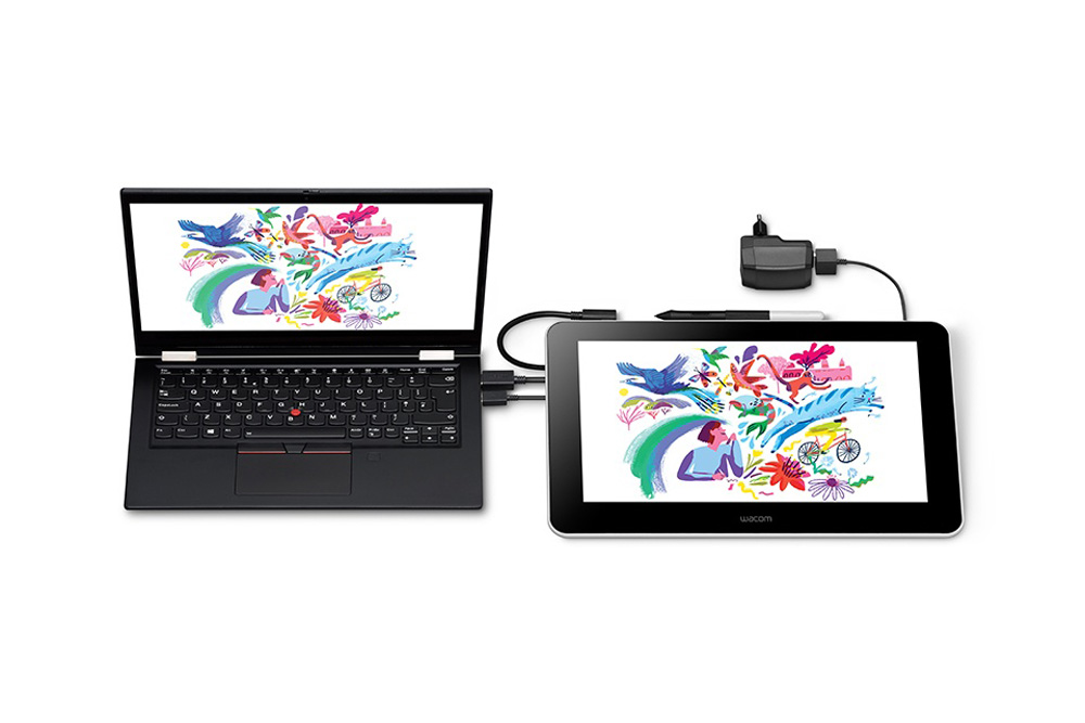 WACOM ワコム Wacom One [DTC133W0D] 13.3インチ フルHD 液晶ペン
