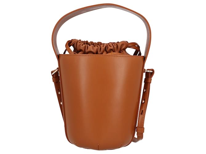 Chloé Sense Bucket Bag Brown Leather Pony-style calfskin ref