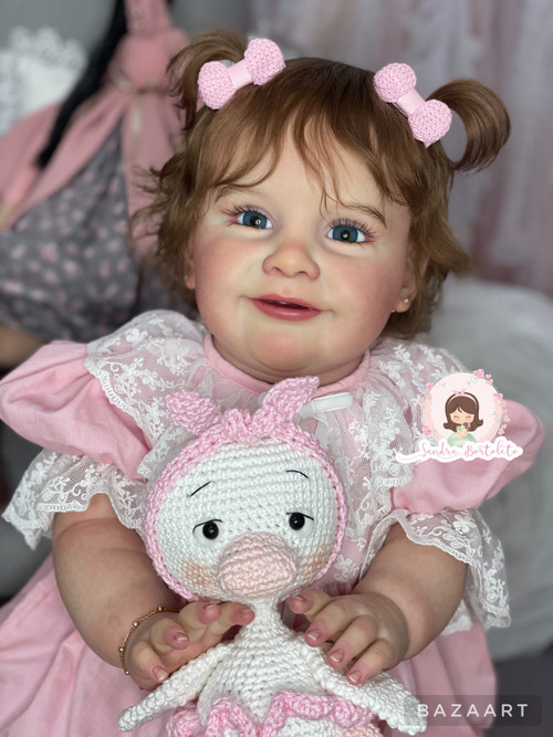 Zoe Limited Edition Reborn Toddler Vinyl Doll Kit by Natali Blick 26