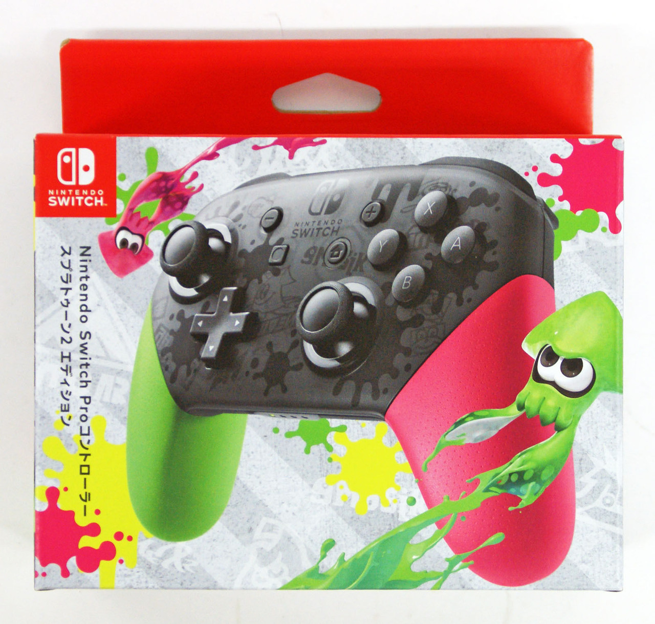 Nintendo Switch Controller Pro Wireless Splatoon 2 Edition - Plaza