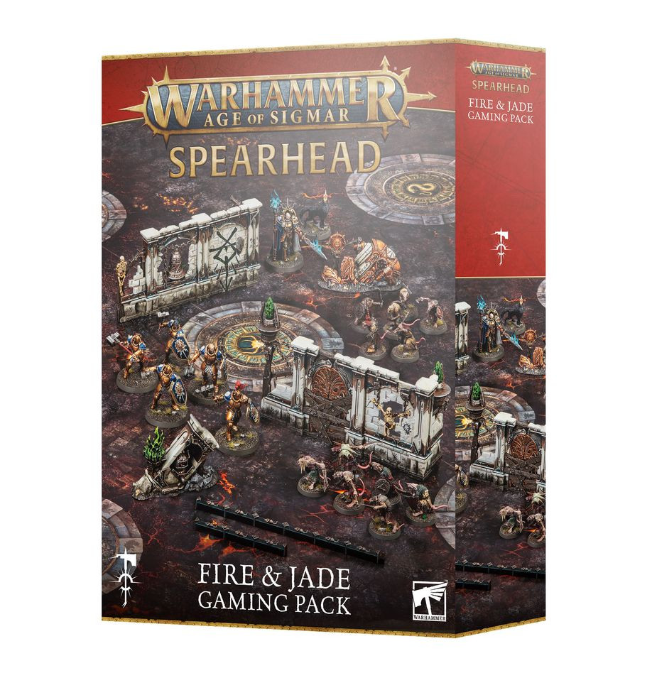 Spearhead: Fire & Jade Gaming Pack—Warhammer: Age of Sigmar (Sold
