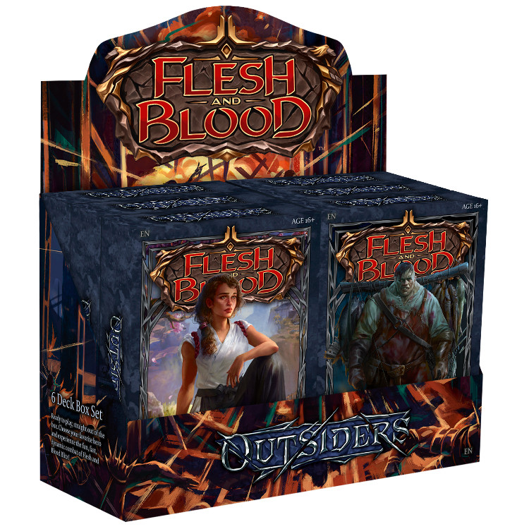Flesh & Blood TCG: Outsiders - Blitz Deck (Set of 6) - Game Nerdz