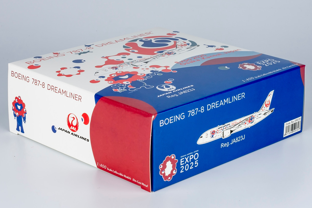 Japan Airlines (JAL) 787-8 Dreamliner JA823J (Expo 2025 Osaka