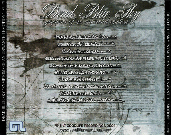 USED* Symptoms Of An Unwanted Emotion - Dead Blue Sky