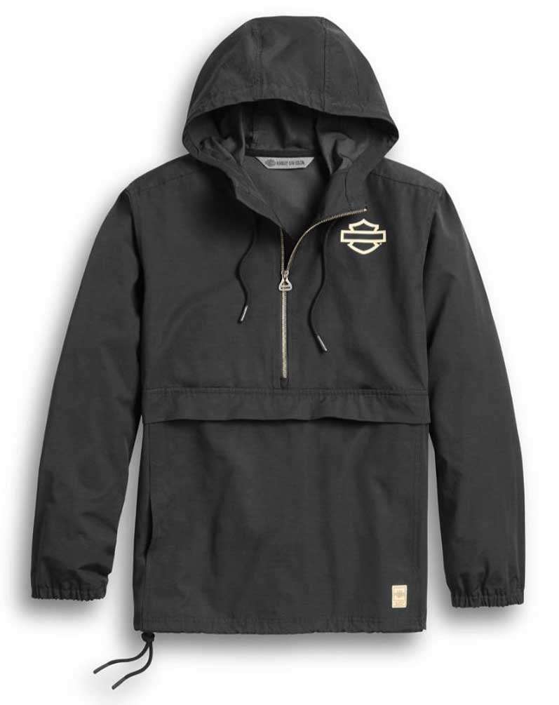 Harley-Davidson® Men's Slim Fit HDMC 1/4-Zip Pullover Jacket