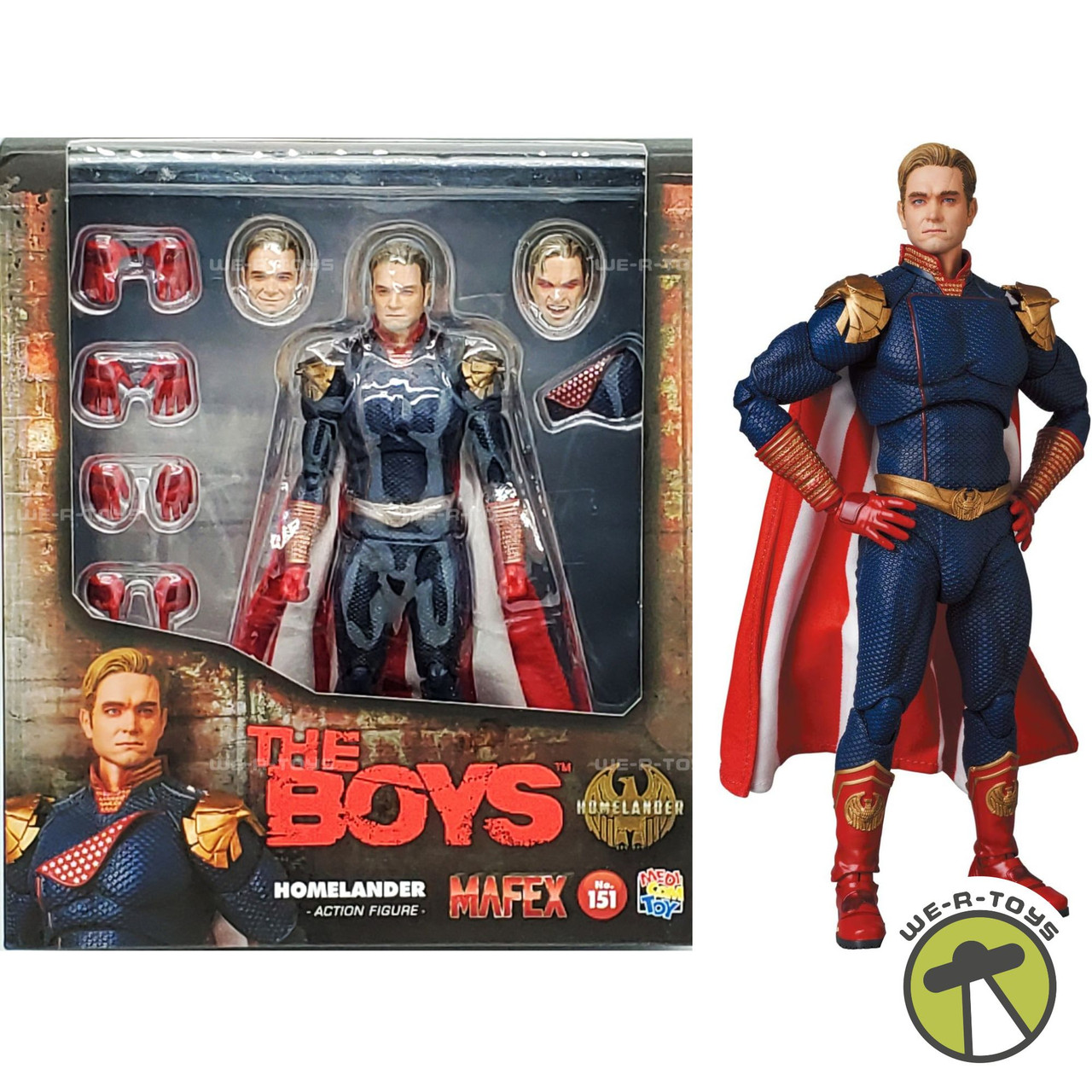 The Boys Homelander Action Figure MAFEX 2022 Medicom Toys 151 - We