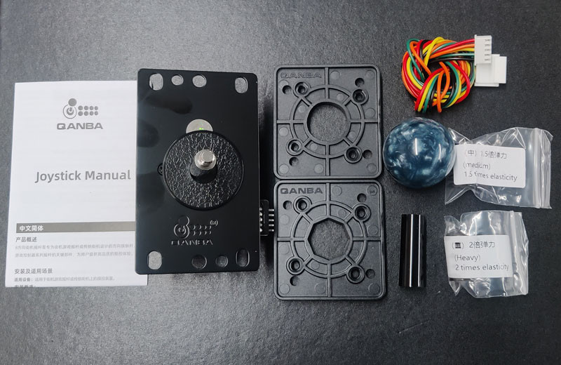 Qanba Gravity Mechanical Silent Joystick Lever JOV8S