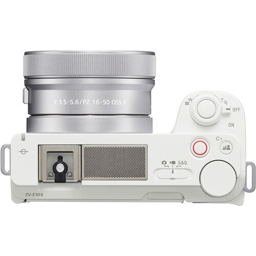 Sony ZV-E10 II Mirrorless Camera with 16-50mm Lens (White) (ZVE10M2KW)