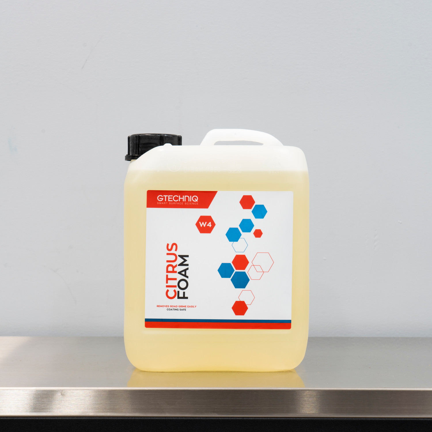 Gtechniq W4 Citrus Foam 5 Liter | Pre-Wash Snow Foam 169oz | The