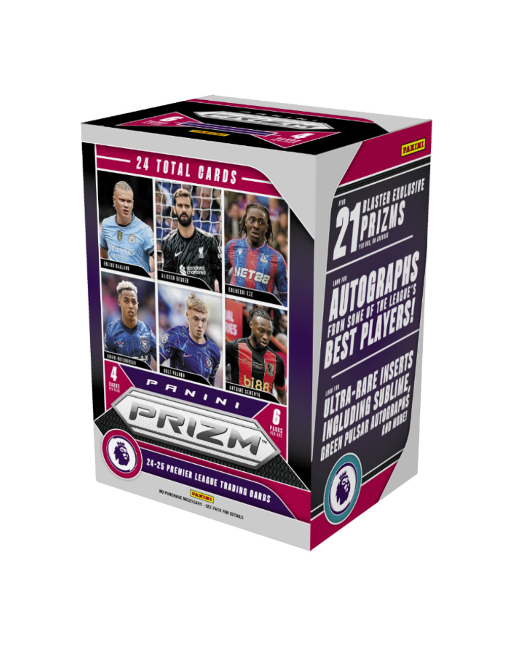 2024/25 Panini Prizm Premier League Soccer Hobby Blaster Box Stock