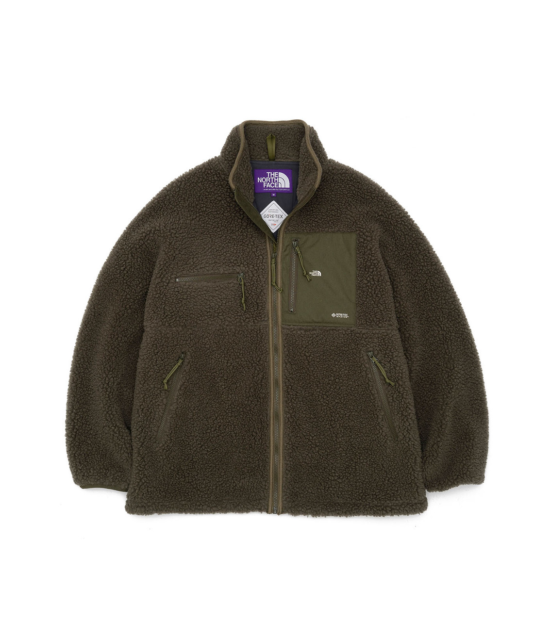 THE NORTH FACE PURPLE LABEL JACKET Wool Boa Fleece Field Jacket