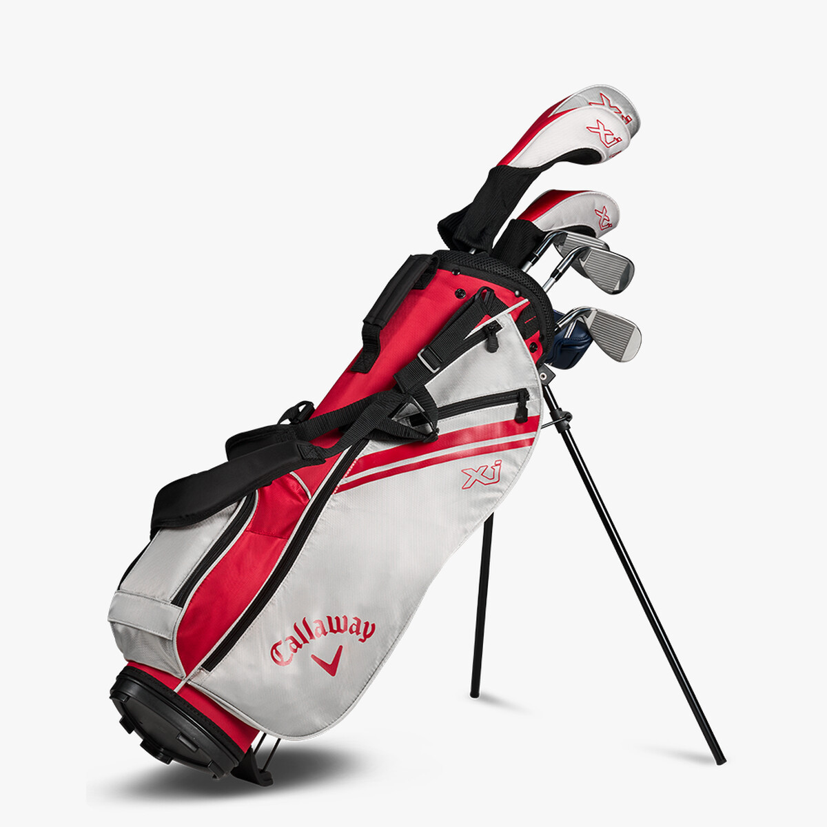 Callaway XJ-3 7 Club Kids Golf Set Ages 9-12 Red/Silver