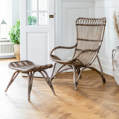 Sika Design Monet Chair - Rattan High-Back Lounge Chair