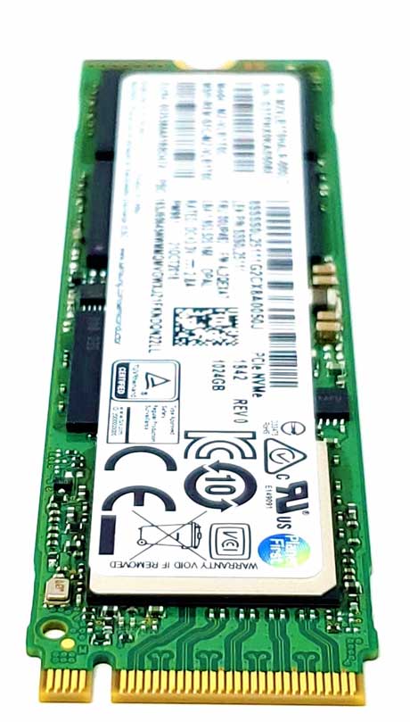 Toshiba THNSN51T02DU7 - 1TB M.2 2280 NGFF PCIe NVMe Gen3x4 Solid