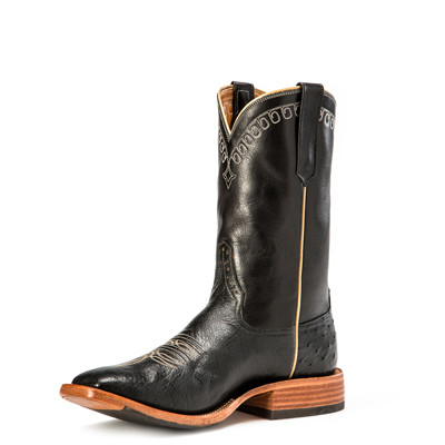 Rios of Mercedes Men's Boots - Black Smooth Ostrich - Billy's
