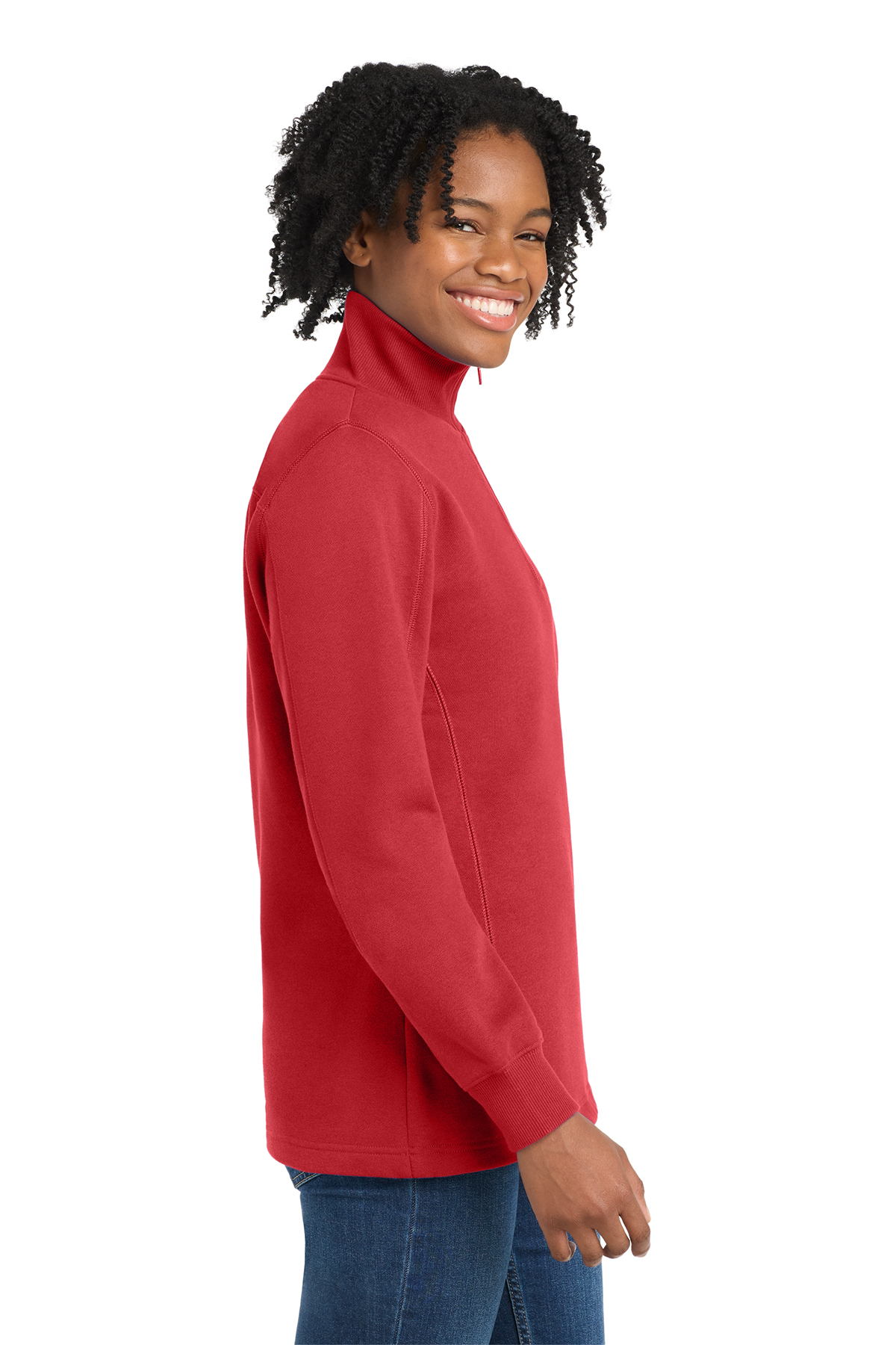 Sport-Tek Women's 1/4-Zip Sweatshirt | Product | Sport-Tek