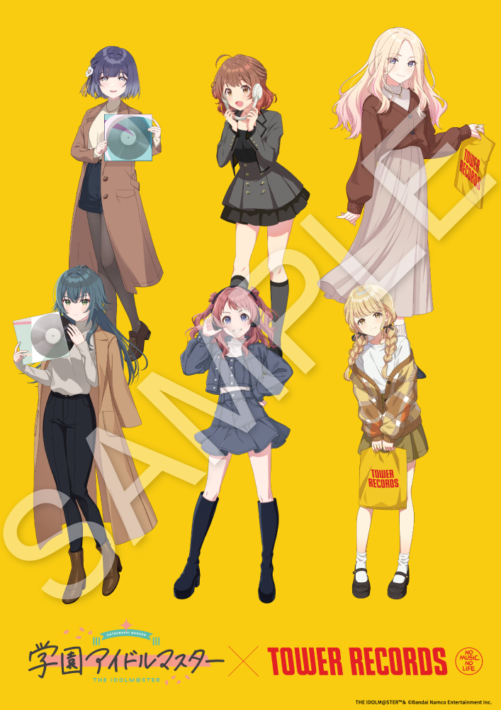 学園アイドルマスター × TOWER RECORDS コラボグッズ - TOWER RECORDS