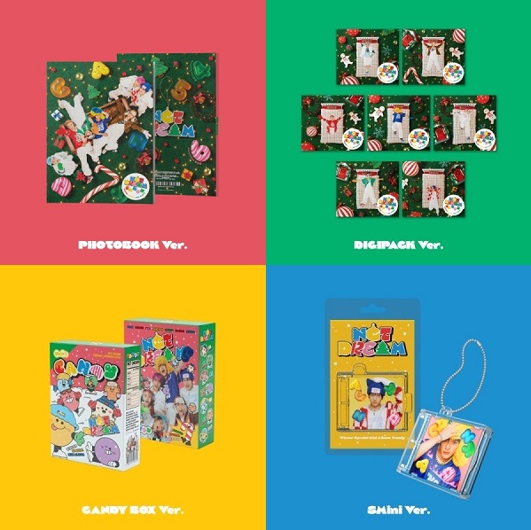 NCT DREAM｜冬のスペシャルミニアルバム『Candy』4バージョンで