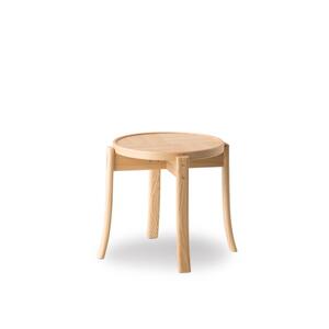 旭川家具 カンディハウス ルントオム スツール（木座） 北海道タモ