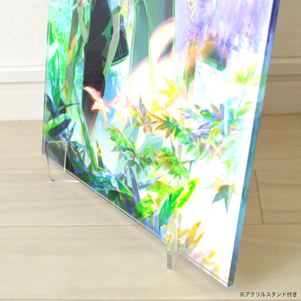 言の葉の庭 キャラファインアクリル『藤棚』 – CHARA-ART