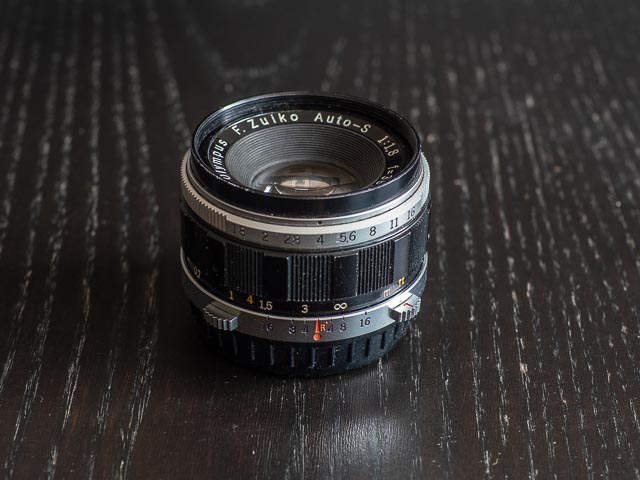 F.Zuiko Auto-S 38mm f/1.8 - Olympus Pen F lenses on full-frame
