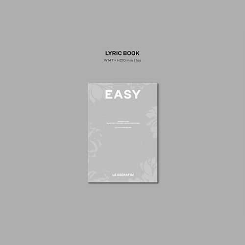 EASY [3形態セット][CD] - LE SSERAFIM - UNIVERSAL MUSIC JAPAN