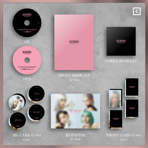 THE ALBUM -JP Ver.- [初回限定盤 C Ver.][CD][+DVD] - BLACKPINK