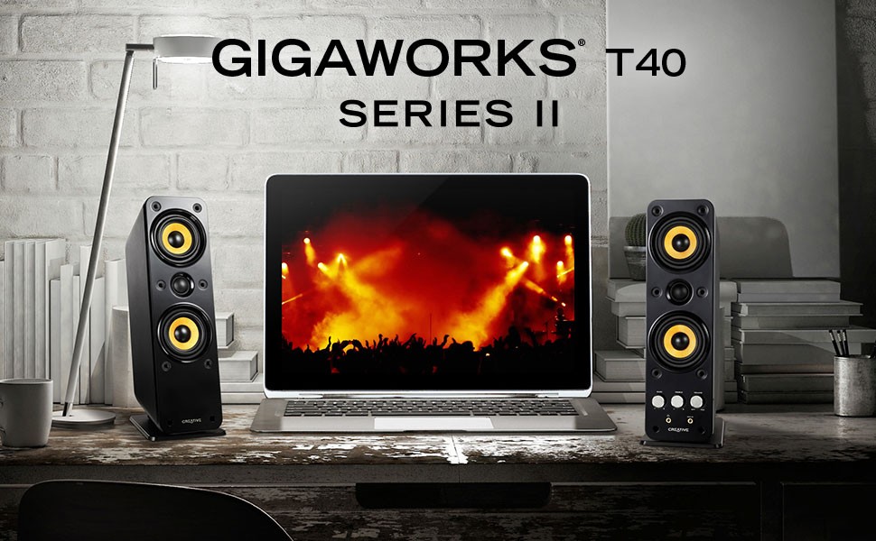 Creative GigaWorks T40 II 2.0 Speakers - Newegg.com