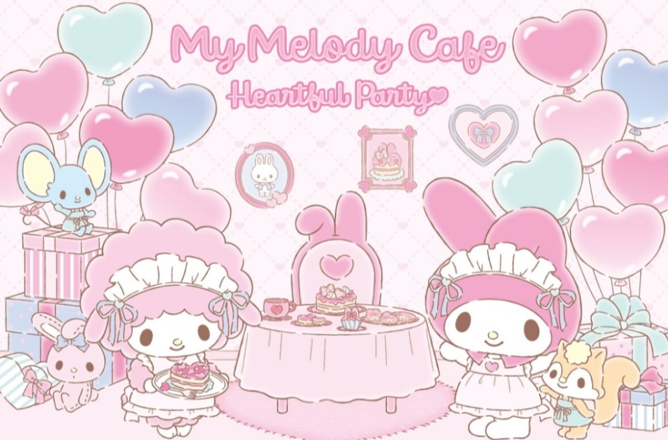 マイメロディ50周年】記念カフェが東京・大阪・愛知・宮城で期間限定