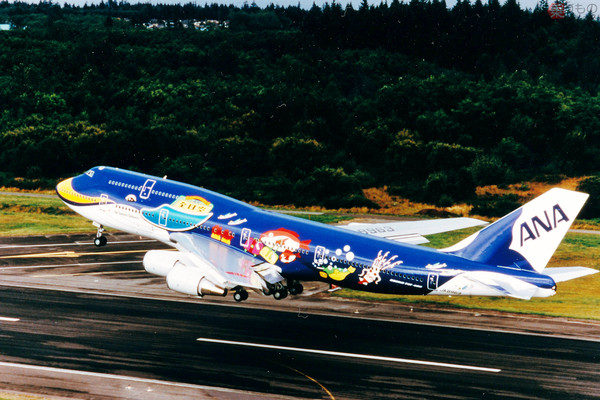 ANA特別塗装機」3選 ボーイング747や767を「クジラ」「ポケモン