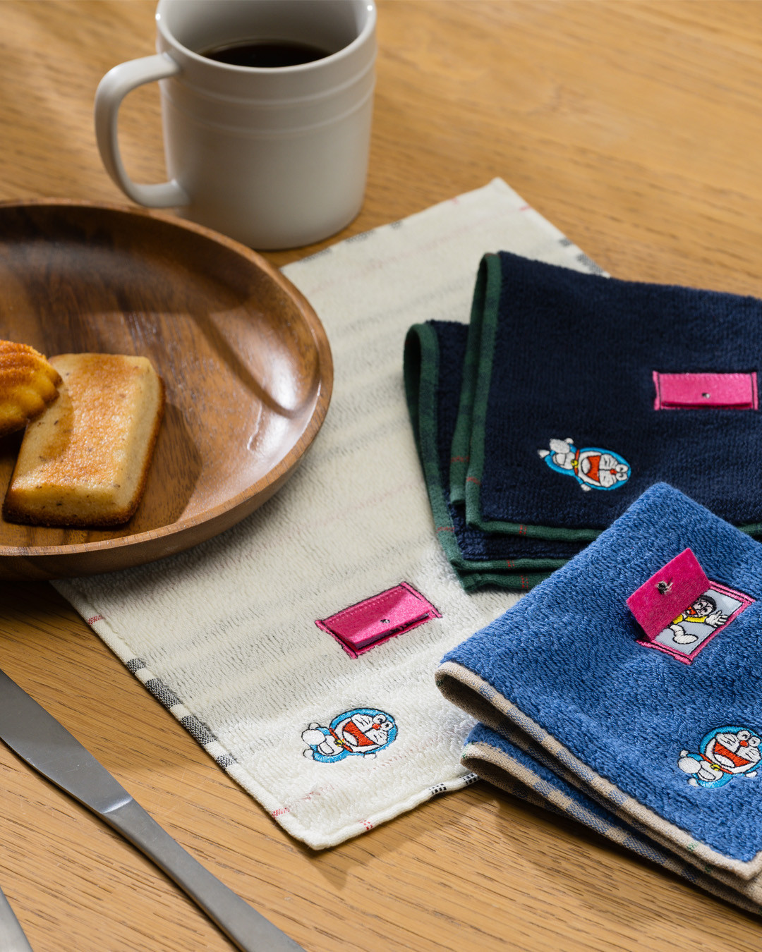 ドラえもんのハンカチの新デザインが登場♪｜ドラえもんチャンネル