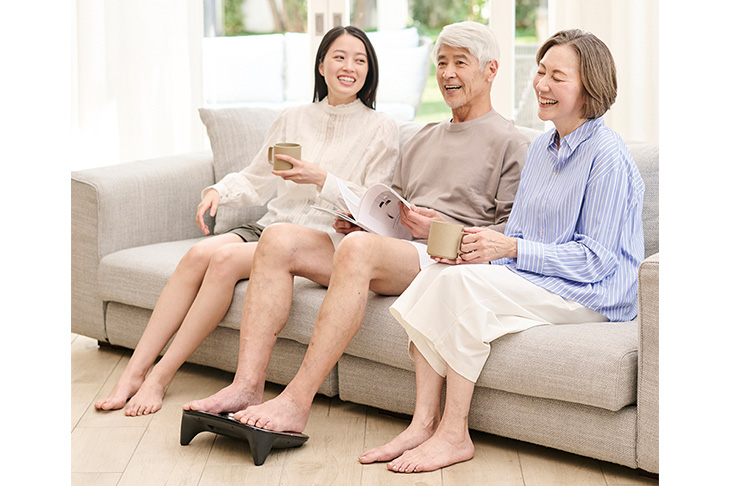 DOCTOR AIR フットケアプレミアム EFC-01 太もも用ベルト付き｜ kikito