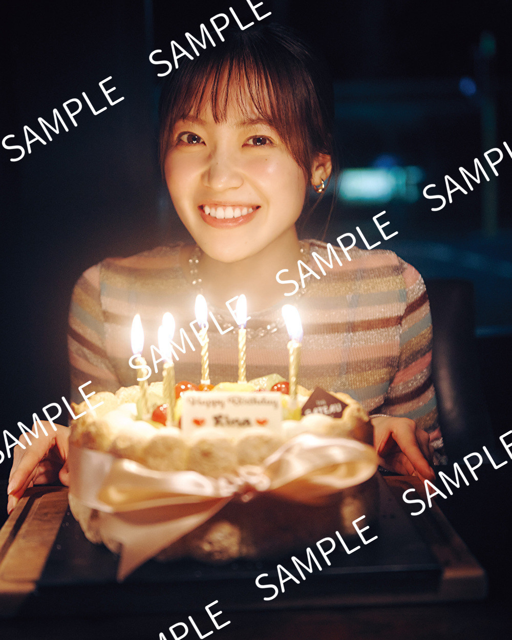 櫻坂46松田里奈、26歳のお誕生日ショット 1st写真集の封入特典第4弾が