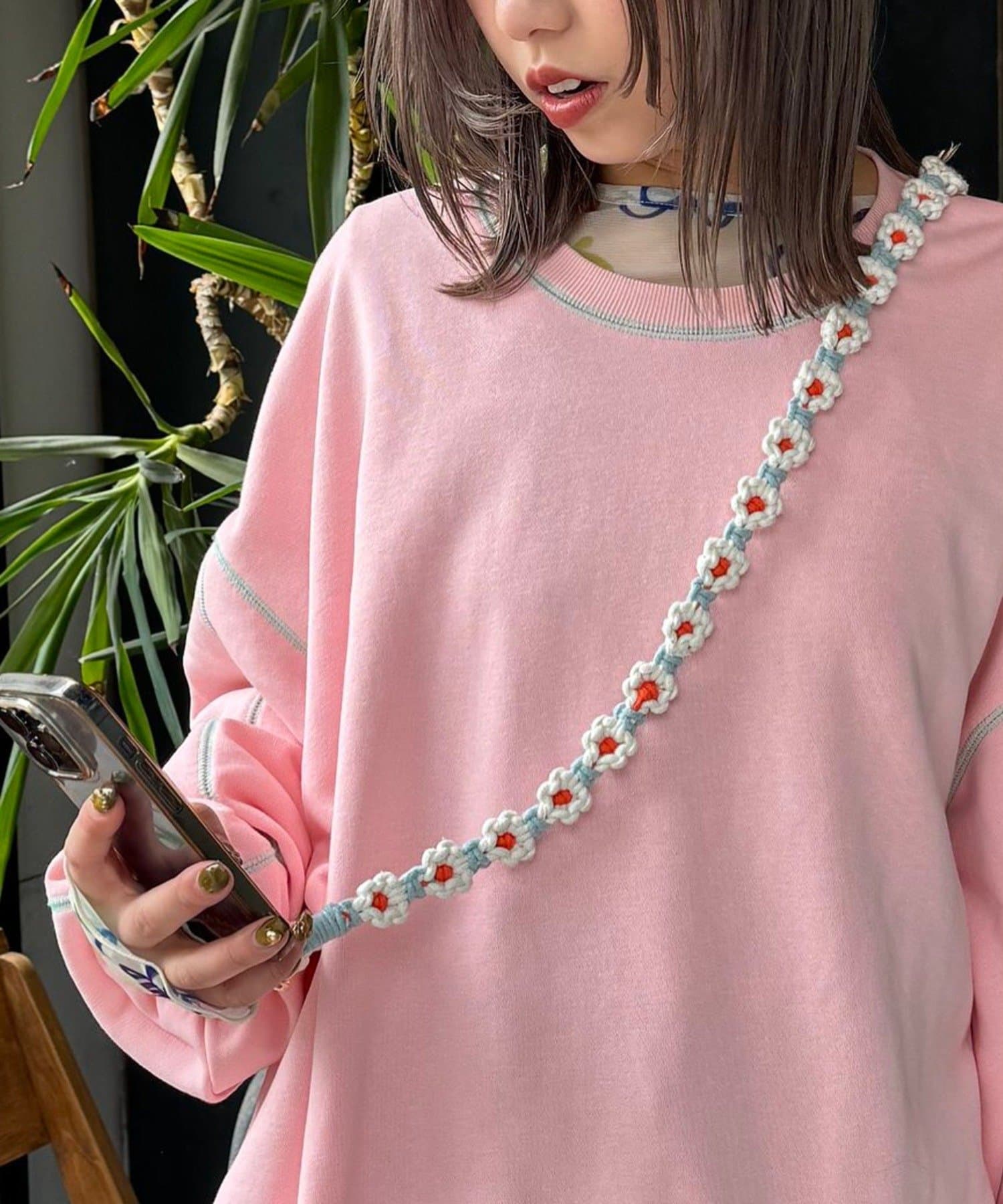 HELLO.SANFRANCISCO/ハローサンフランシスコ】手編みライクカラフル