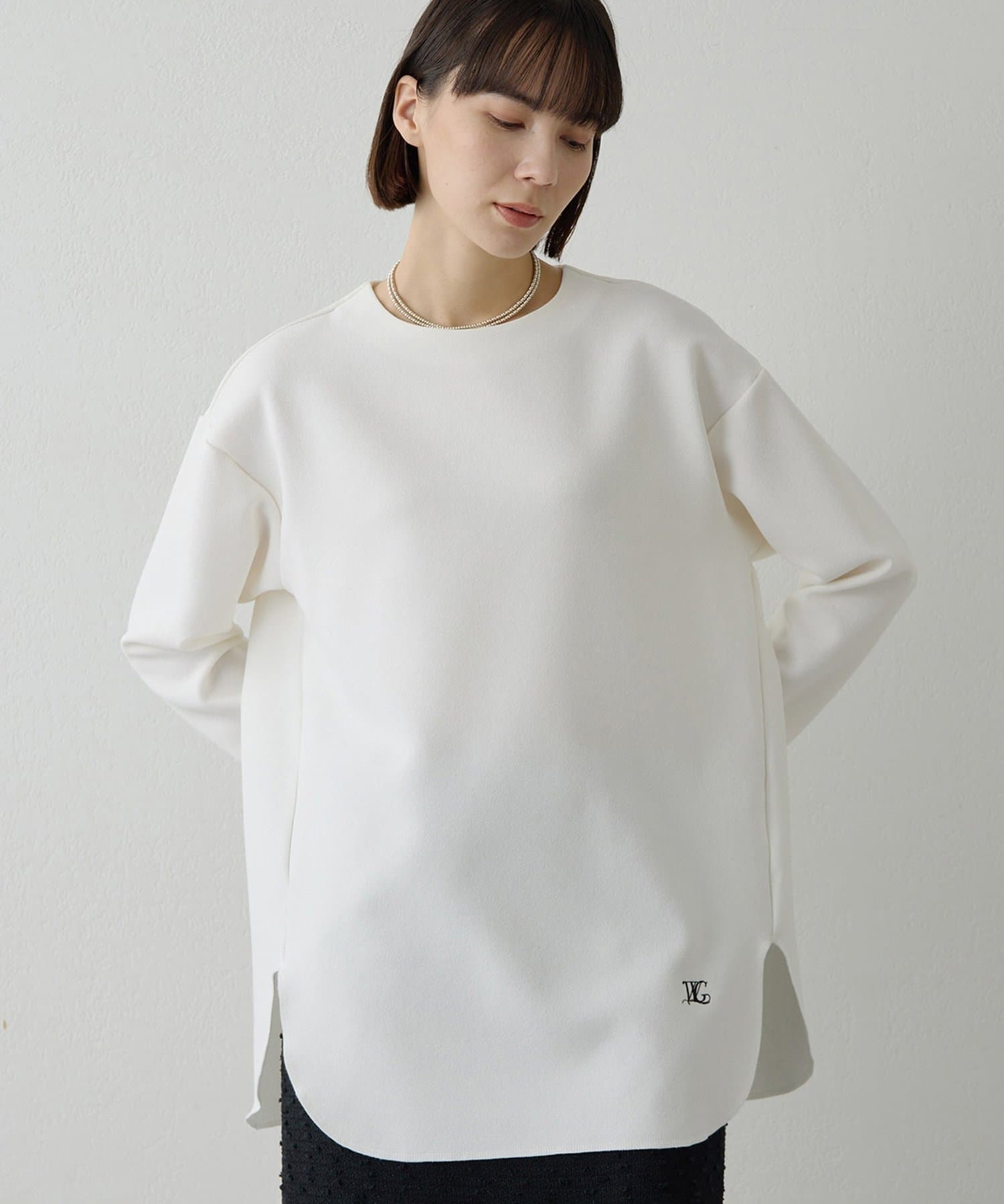 刺繍ジョーゼットプルオーバー | Whim Gazette(ウィム ガゼット