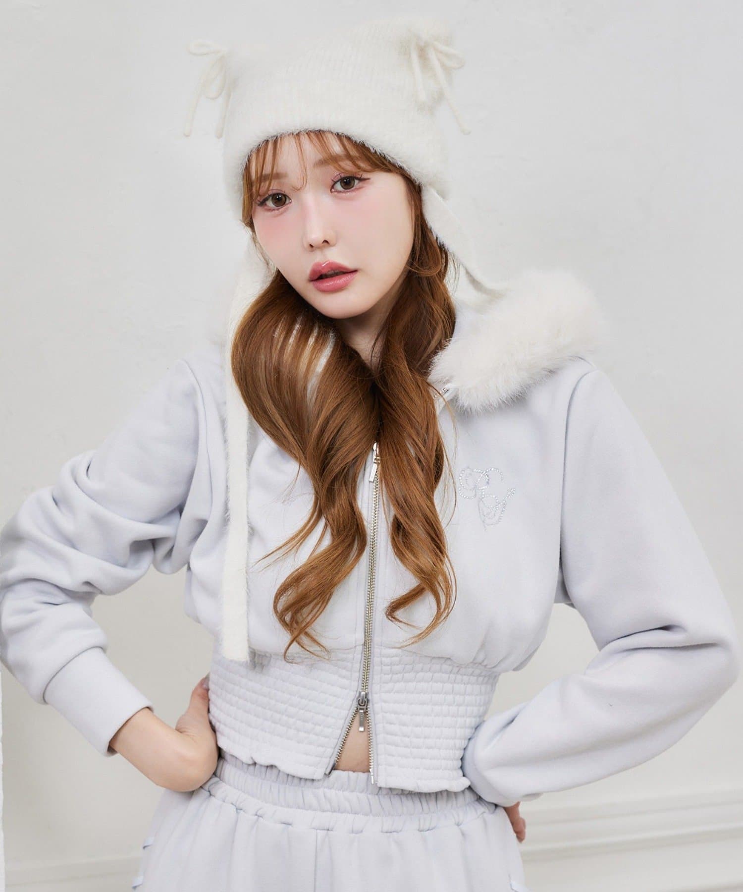 セットアップ可能】フェイクファーパーカー | one after another NICE