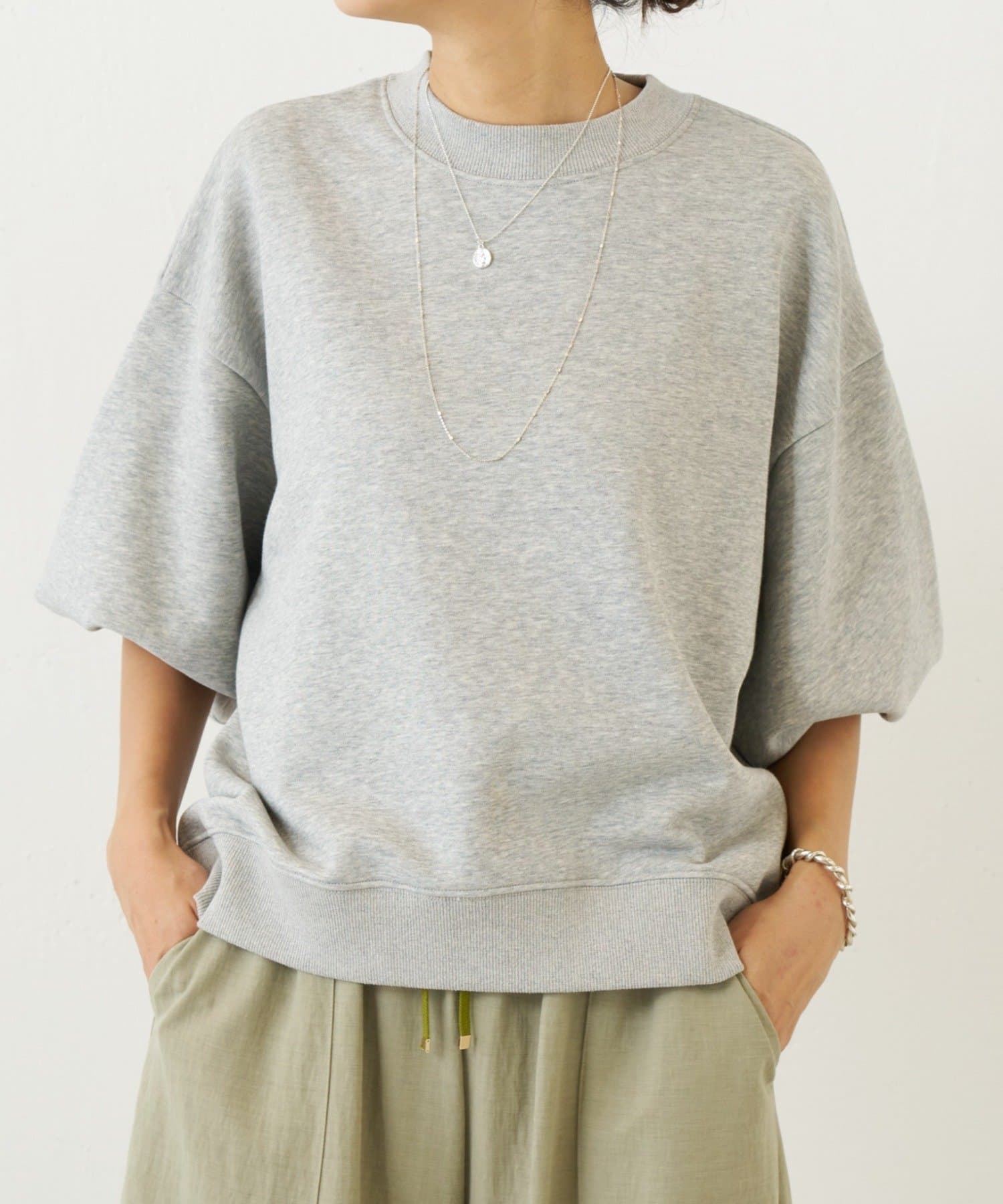 パフスリーブ裏毛プルオーバー | BEARDSLEY(ビアズリー)レディース