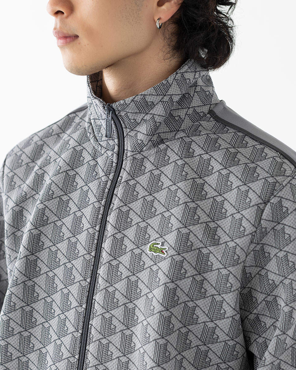ラコステ モノグラム ジャカード トラックジャケット LACOSTE SH1368
